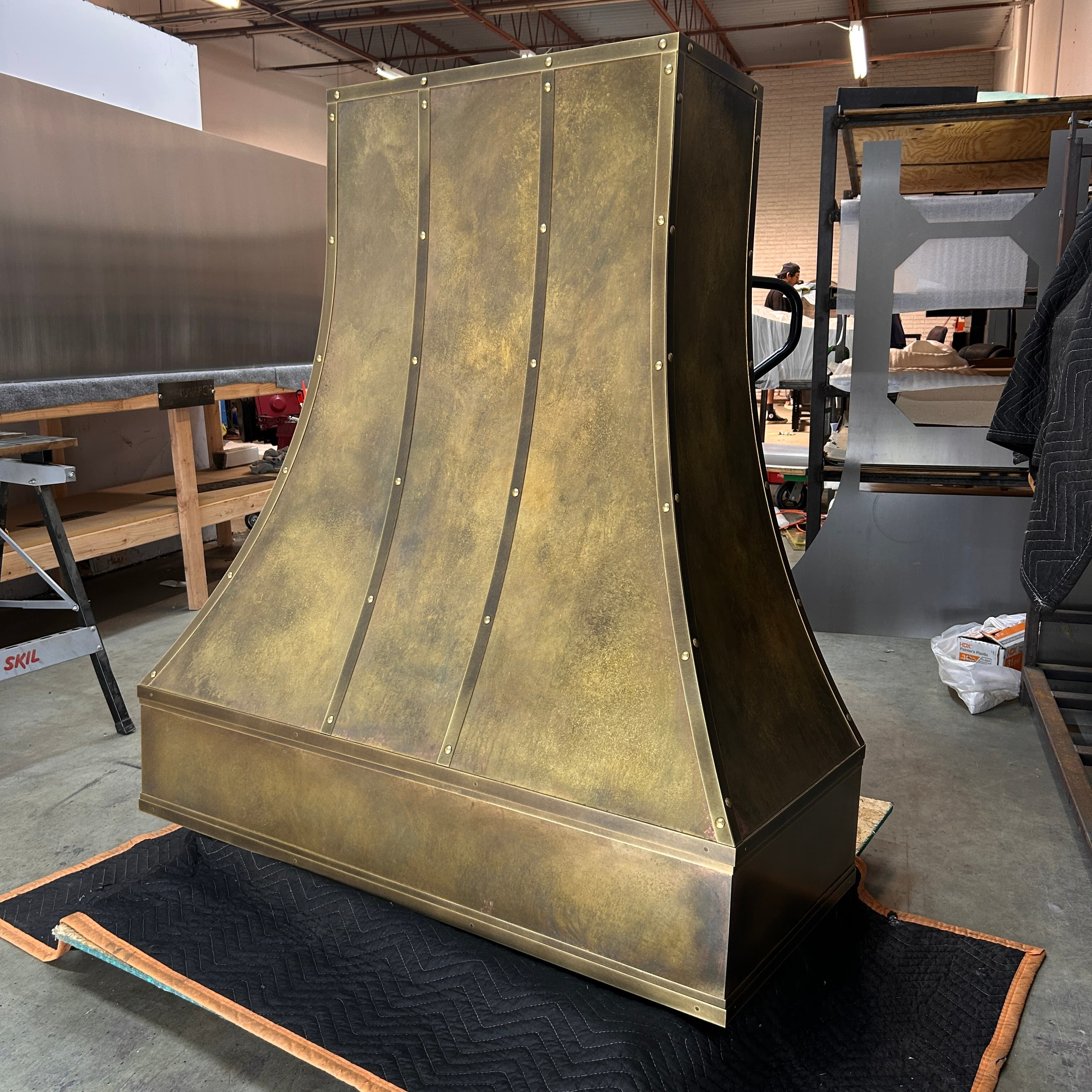 Signature Collection — Monarch custom metal range hood