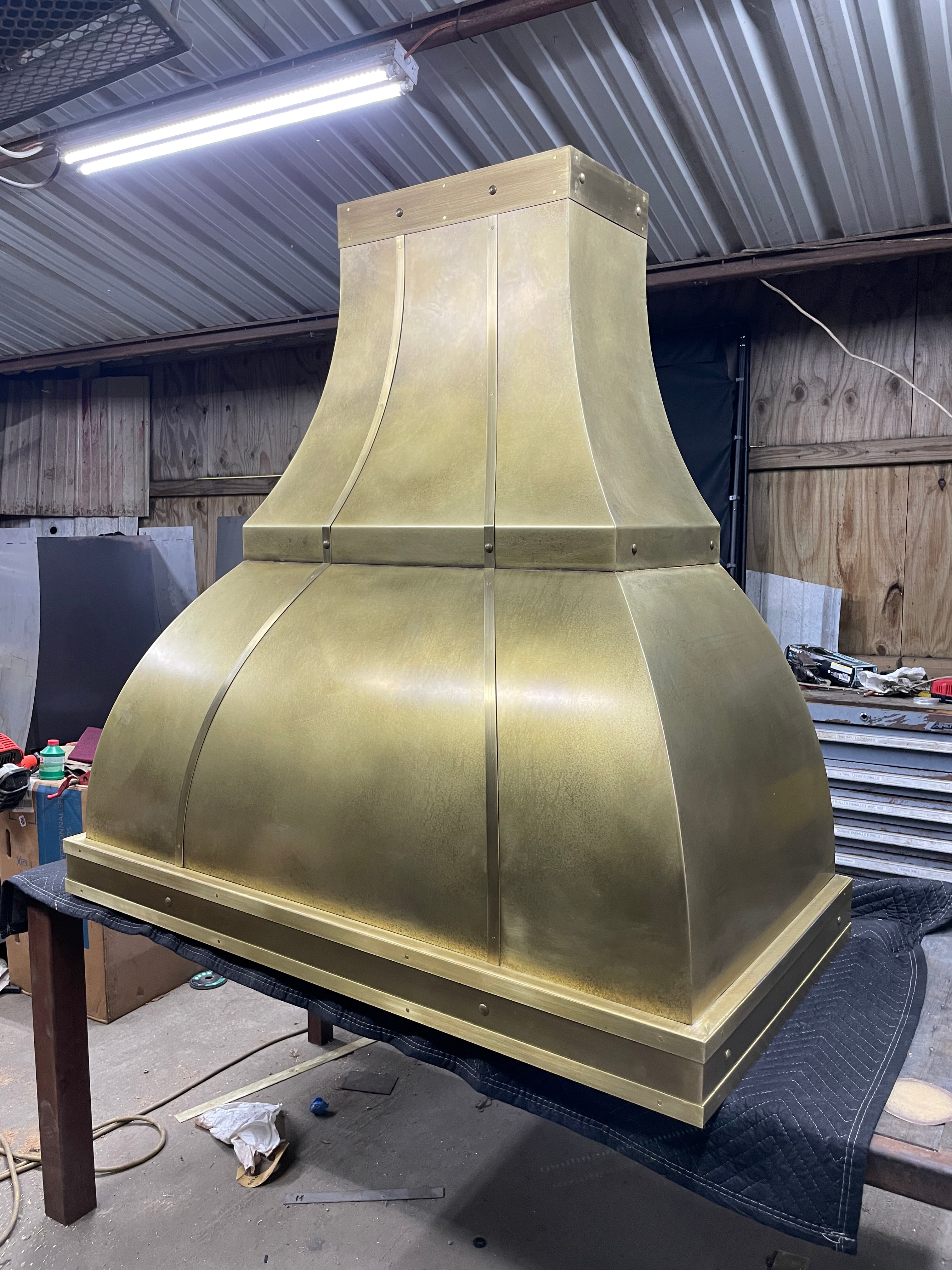 Custom Hoods — Monarch custom metal range hoods