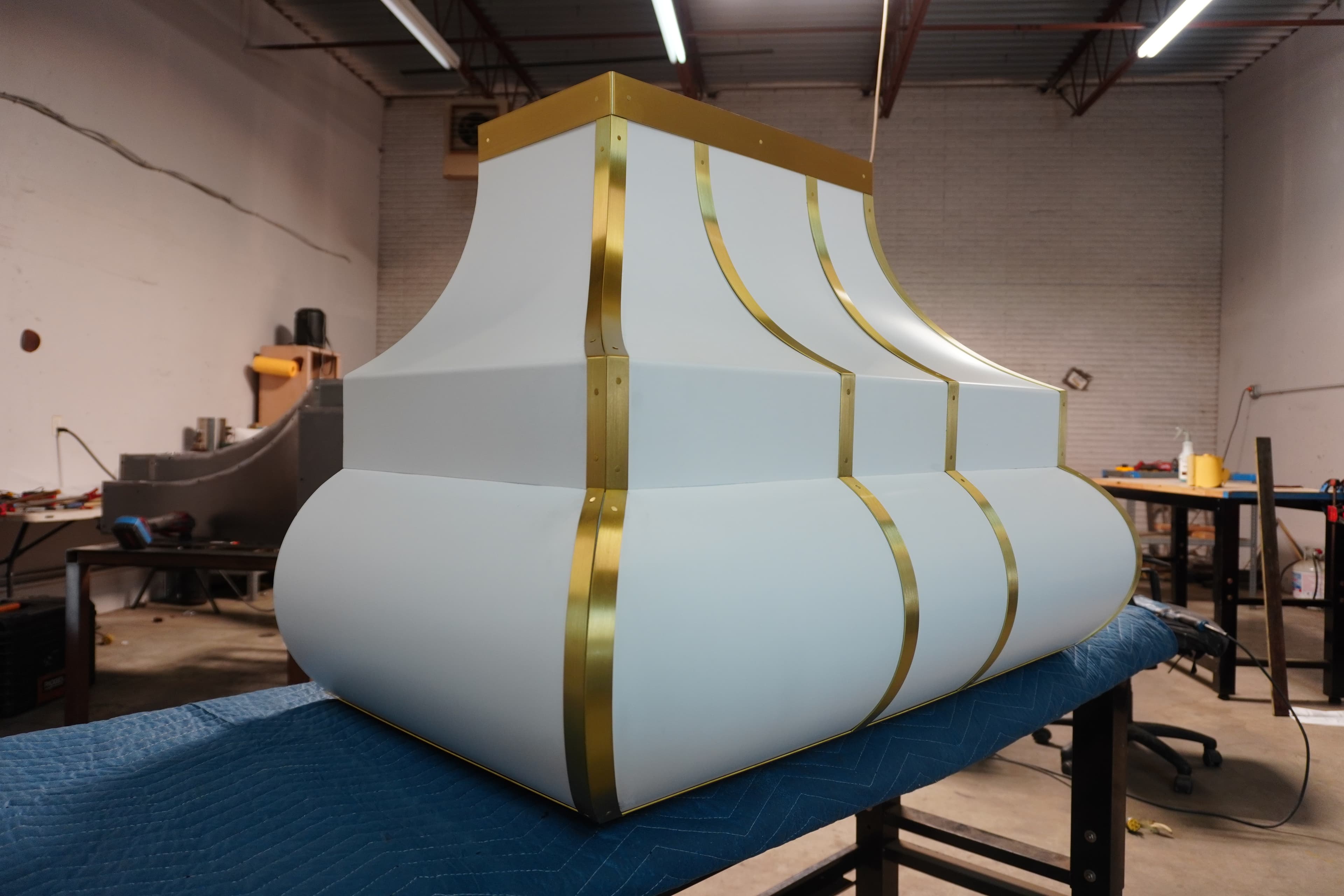 Custom Hoods — Monarch custom metal range hood