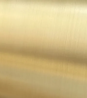 Monarch brass brushed metal finish sample