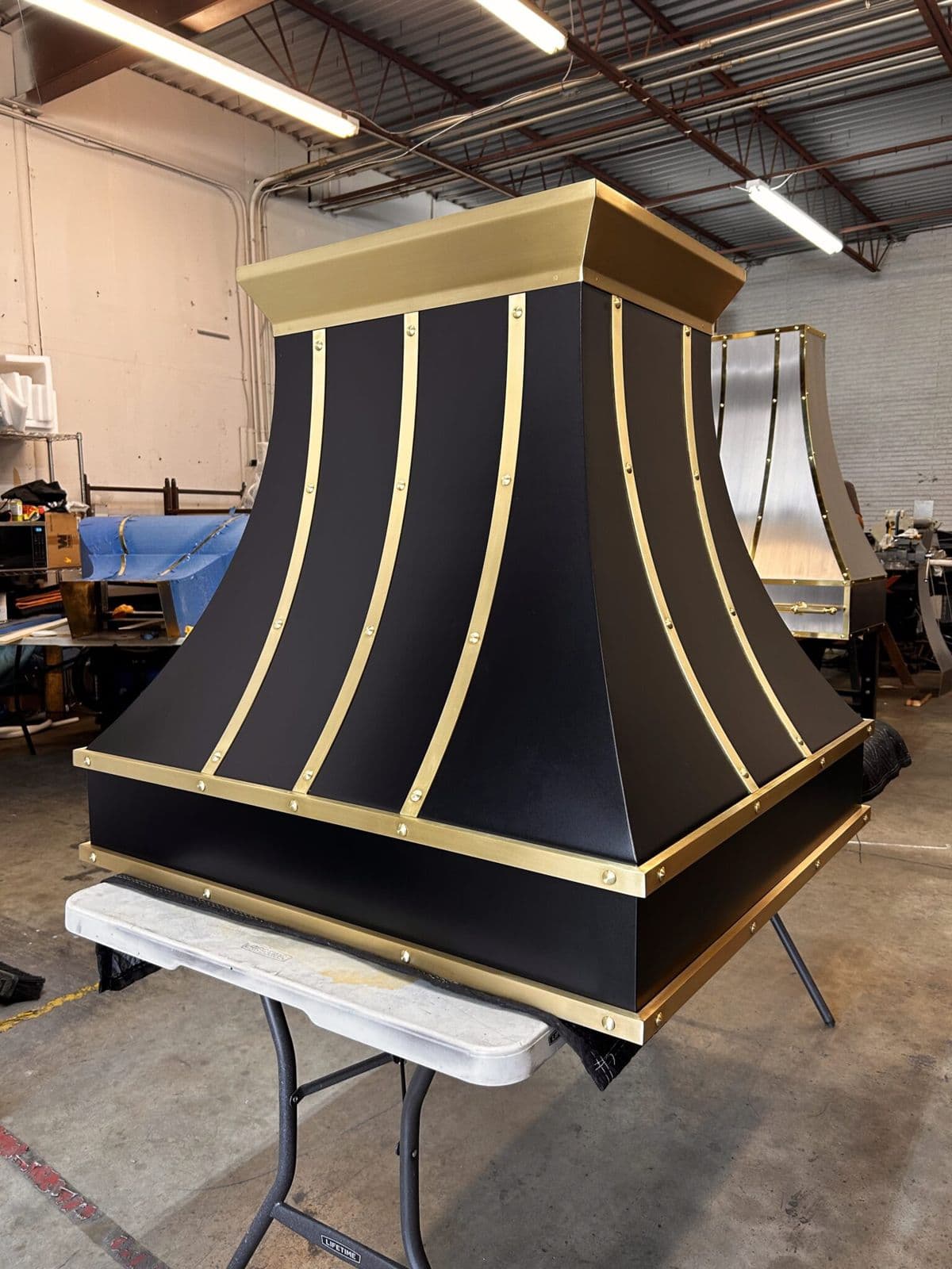 Monarch Collection, Lafayette, LA — Monarch custom metal range hoods